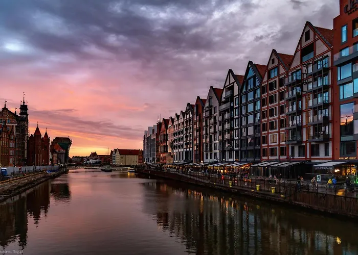 Premium Kingdom On The Motlawa River- Free Parking Apartament *