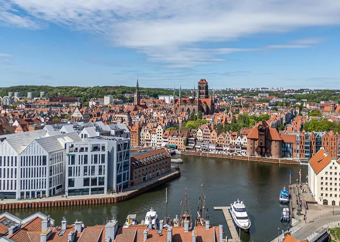 Premium Kingdom On The Motlawa River- Free Parking Apartament *